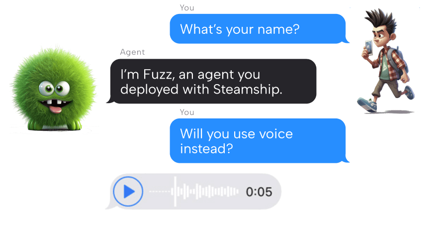 Add a voice.