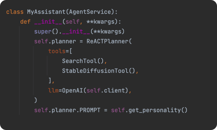 Reason and use tools.