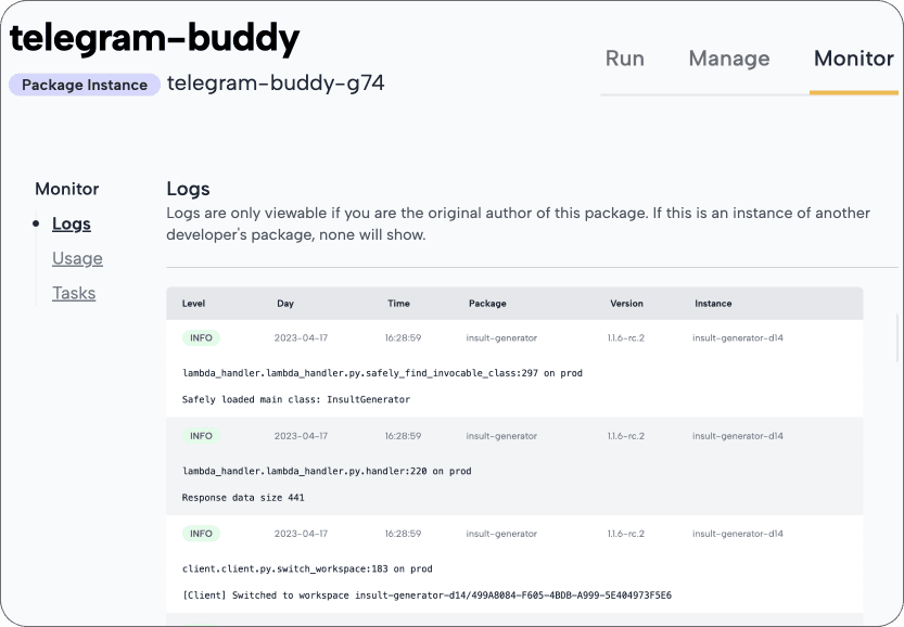 Product screenshot